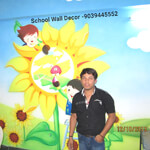 School Wall Painting Artist