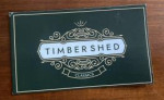 Timber shed