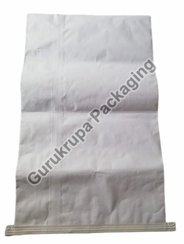 White HDPE Laminated Paper Bag Manufacturer Exporter Supplier From