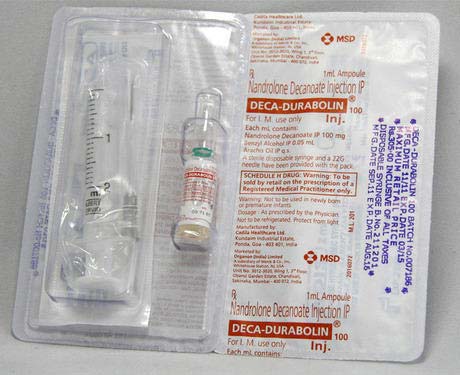What is nandrolone decanoate injection used for