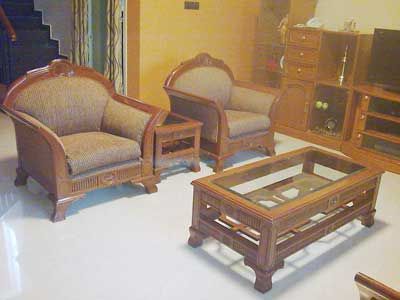 Modern designer sofa set,wooden sofa set manufacturers,designer ... Wooden sala set pics