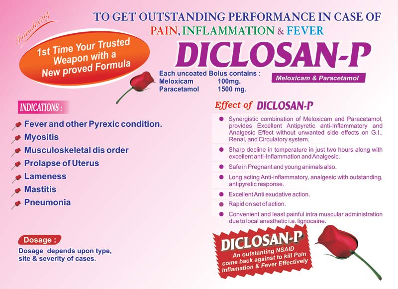 diclosan-np bolus