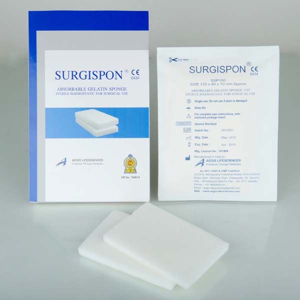 Absorbable Gelatin Sponge Size 100 Manufacturers Gujarat Absorbable Gelatin Sponge Size 100 Manufacturers Gujarat
