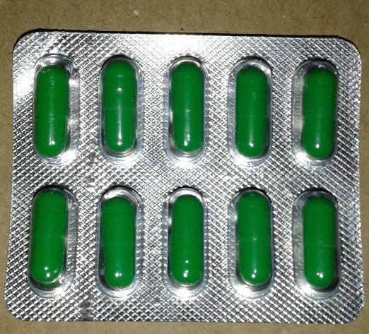 Tramadol green capsules 50mg