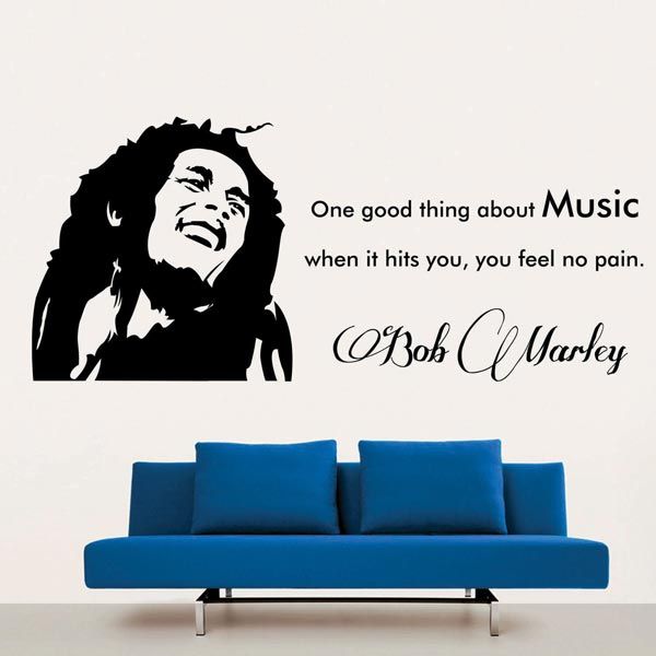 Bob Marley Wall Decal Manufacturer Supplier In Delhi India Bob Marley Wall Decal