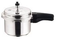 Outer Lid White Aluminium Pressure Cooker