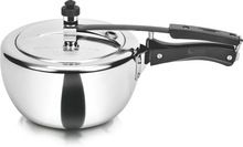 White Inner Lid Aluminium Pressure Cooker