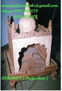 wooden carving temple