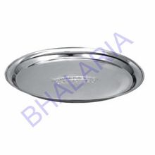 Stainless Steel Round Service Tray