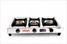 three burner lpg gas stove