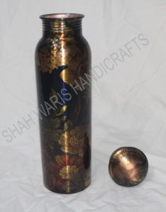 JOINT FREE COPPER PRINTED BOTTLE