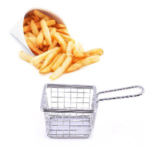 Stainless Steel French Fries Oil Colander