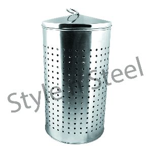 Stainless Steel Laundry Basket