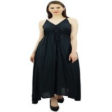 Women Long Maxi Cotton Beach Dress