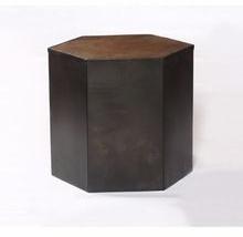 Iron Sheet Top side table