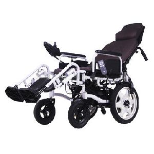 Remote Recline Folding Power Wheelchair