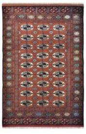 Mori Bukhara Rouge Afghan Rugs