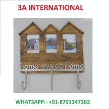 HUT SHAPE DECORATIVE WALL HOOK