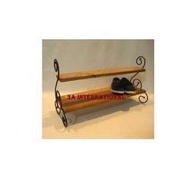 Wooden Shoe Rack