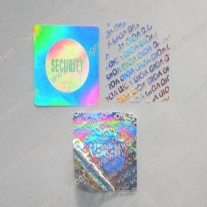 2D Hologram Sticker