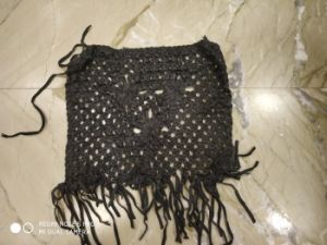 Leather Woven Knitted Pieces