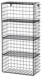 Wire Metal wall rack