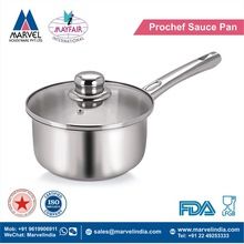 Prochef Sauce Pan With SS Handle And Glass Lid