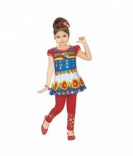 Cotton Kids Wear Top With Leggings
