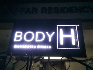 LED ACP Glow Sign Boards