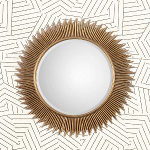 METAL STICKS DECORATIVE MIRROR