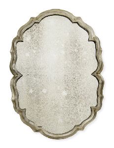 OVAL CHAMPAGNE DC MIRROR