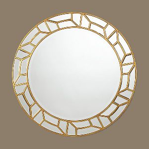 ROUND NET DECORATIVE MIRROR