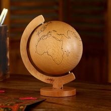 WOODEN Globe