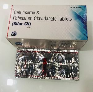 Tabcefuroxime 500mg + Clav 125mg Tablet