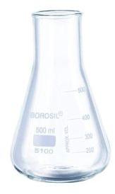 Conical Glass Bottle Labware