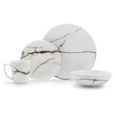 Marble Cup Plate Set