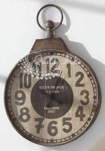 Metallic Hanging Wall Clock