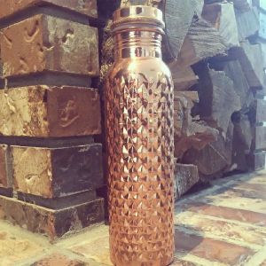 COPPER DIAMOND-2 DESIGN JOINT LESS LEAKPROOF BOTTLE