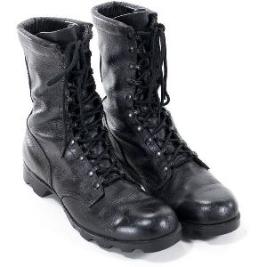 Leather Army Boots