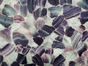 Multi Fluorite Gemstone