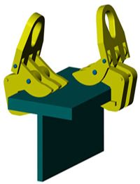 3-Jaw horizontal clamps