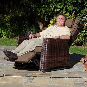 Outdoor Wicker Recliners CHAIR