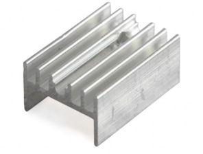 SILVER ALUMINUM HEAT SINK