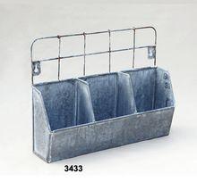 Wire Wall Shelves Galvanized Pockets