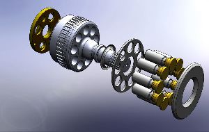 hydraulic pump assy