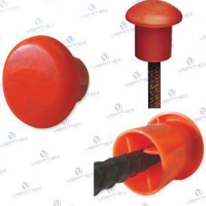 Protective Caps For Rebar, Pipe, Bolts
