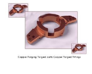 Copper Forging Forged Parts Copper Forged Fittings