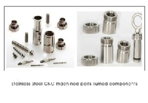 Stainless Steel CNC Machined Parts Turned Components