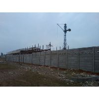 Industrial Security Compound Wall