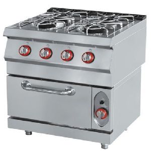 Oven Four Burner cooking Range